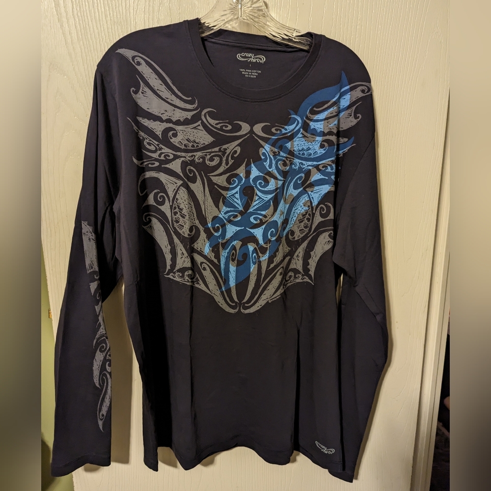 Crazy Shirt brand long sleeve L